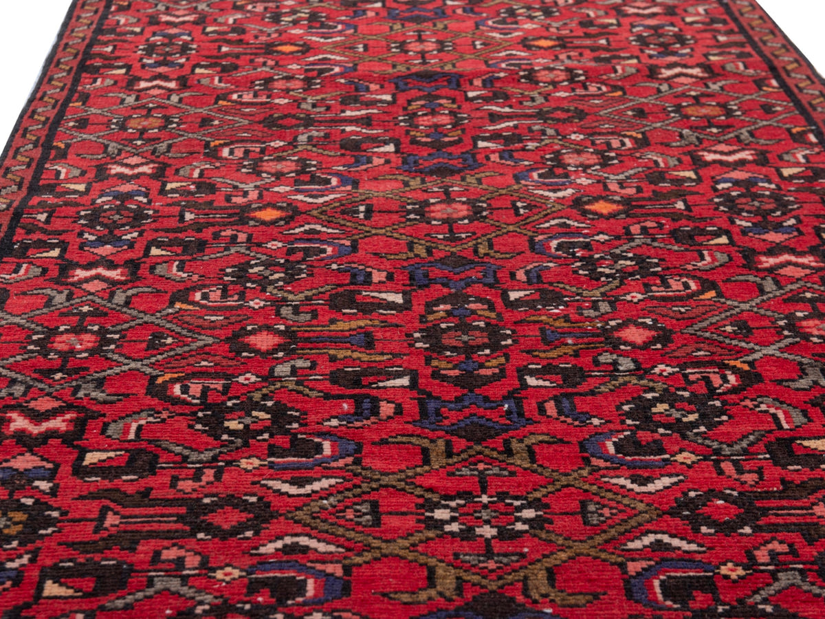 5423, Persian Hamadan Runner Rug