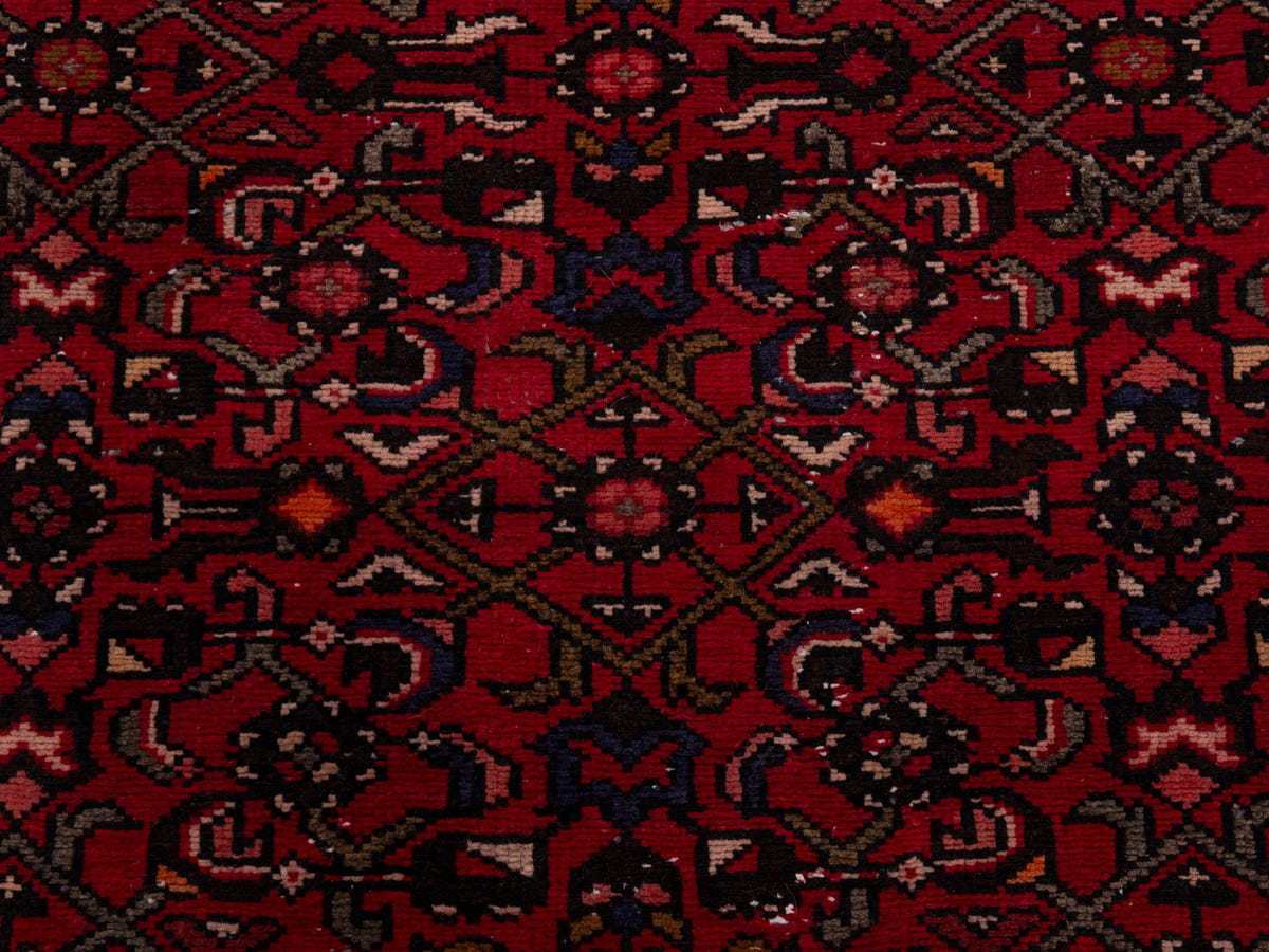 5423, Persian Hamadan Runner Rug
