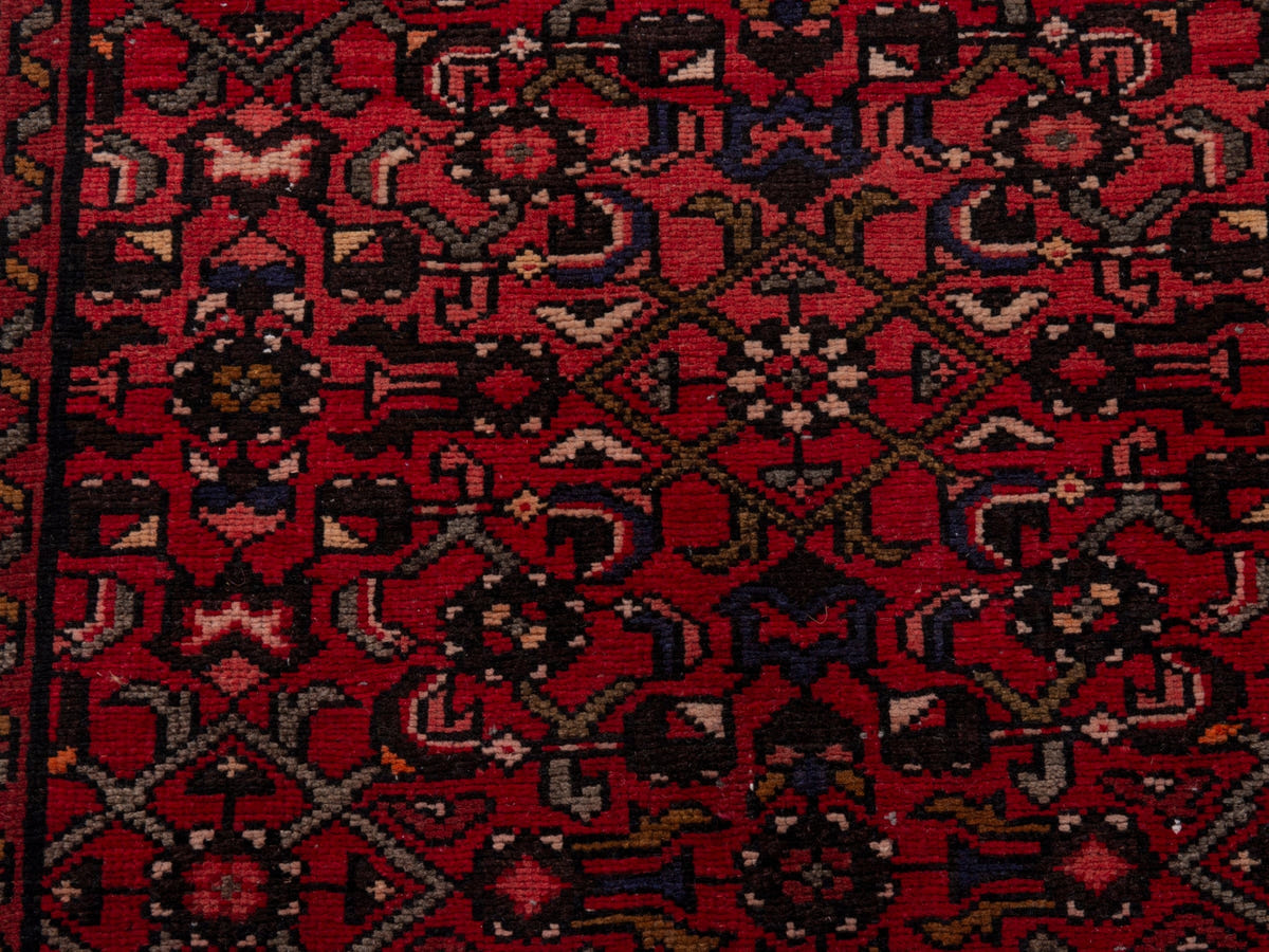 5423, Persian Hamadan Runner Rug