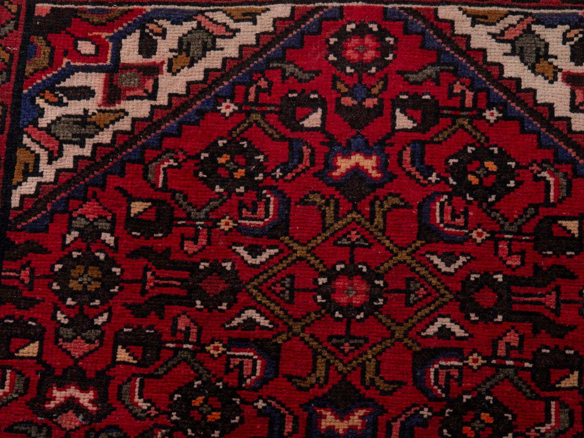 5423, Persian Hamadan Runner Rug
