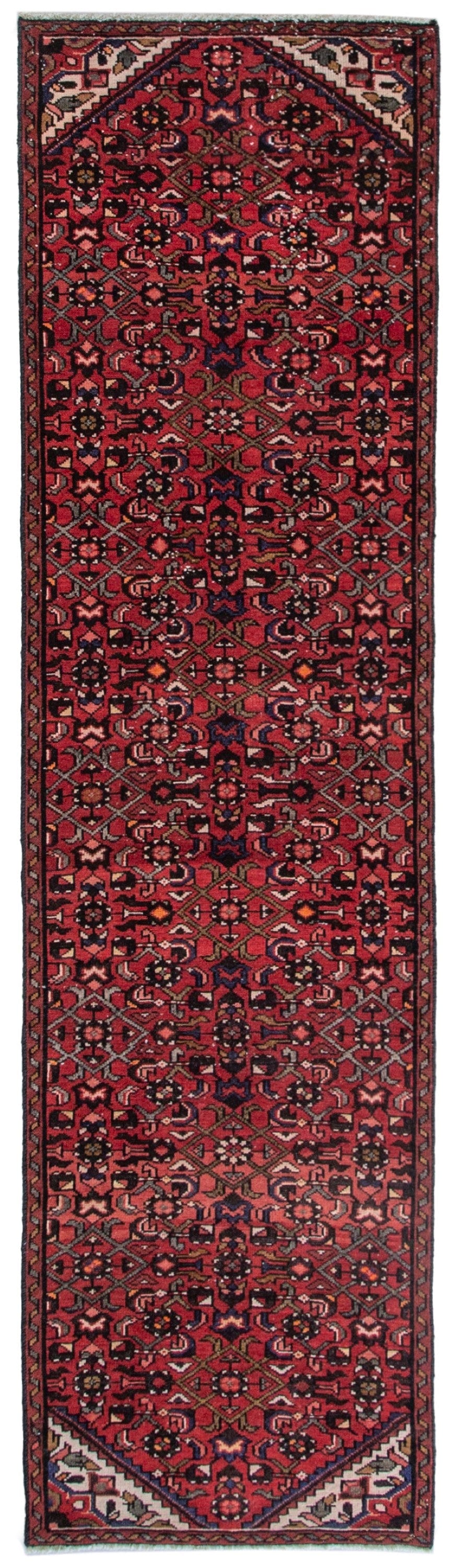 5423, Persian Hamadan Runner Rug