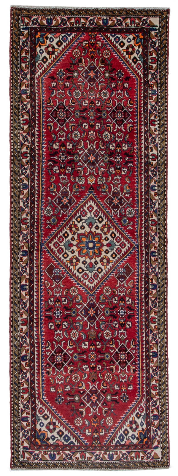 5427, Persian Hamadan Runner Rug