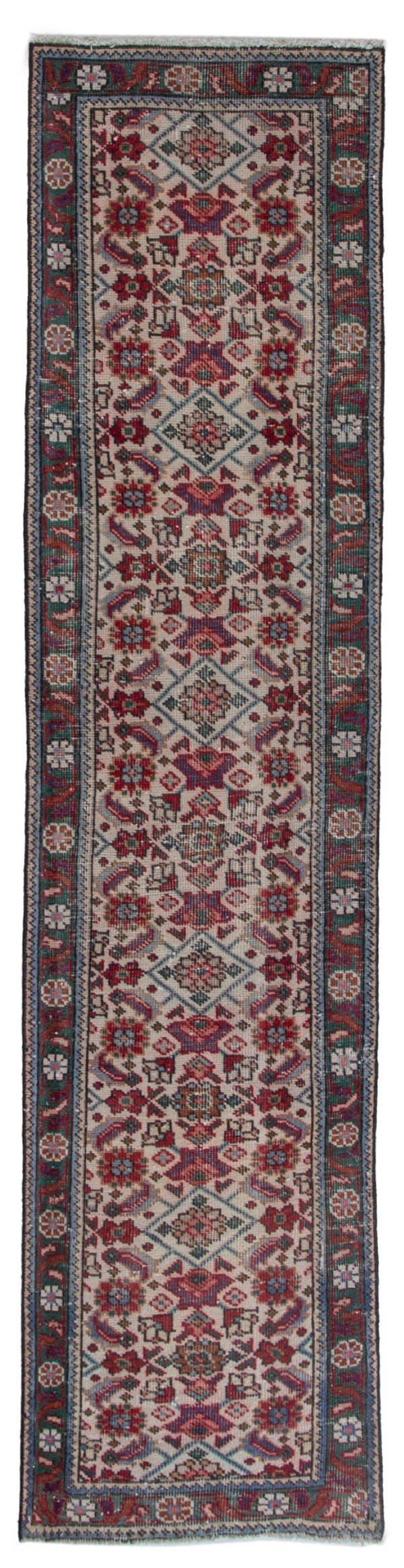 5429, Persian Tabriz Runner Rug