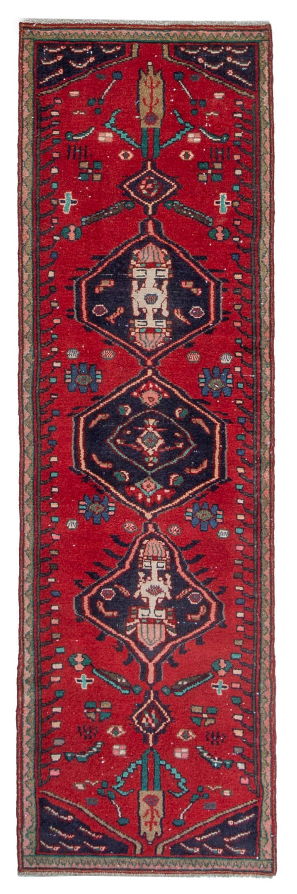 5432, Persian Hamadan Runner Rug