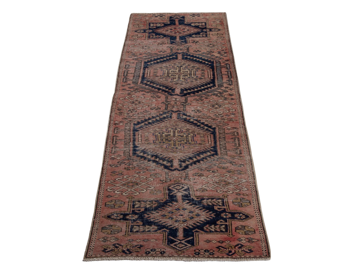 5433, Persian Gharajeh Runner Rug