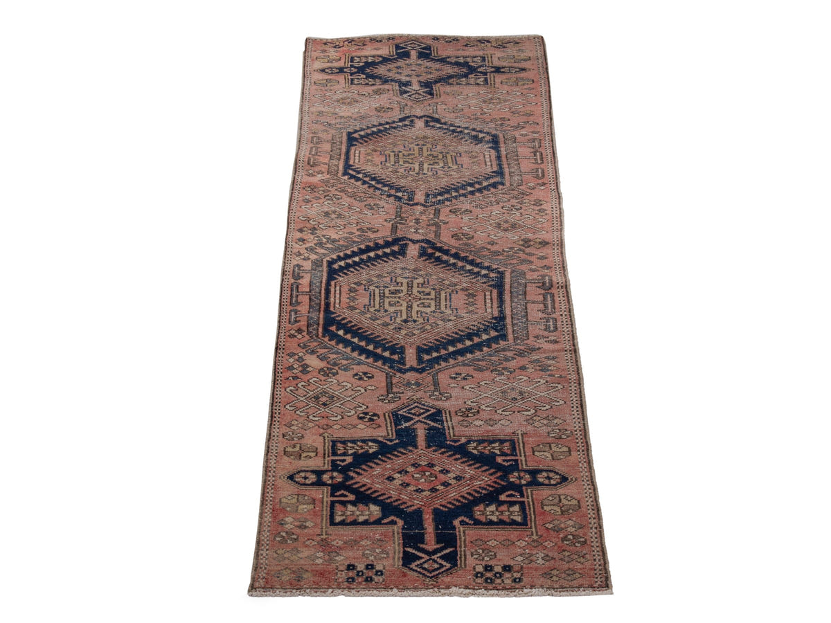 5433, Persian Gharajeh Runner Rug