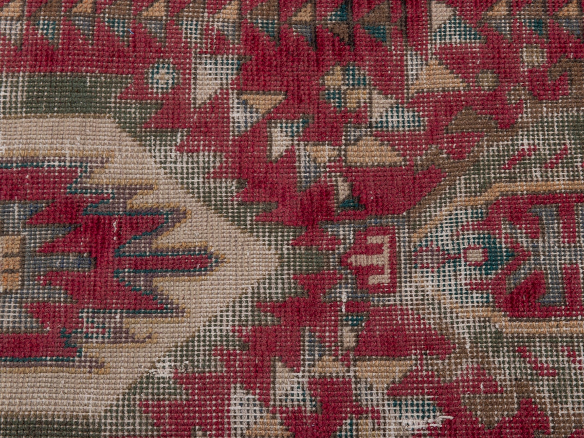 5438, Persian Tabriz Runner Rug