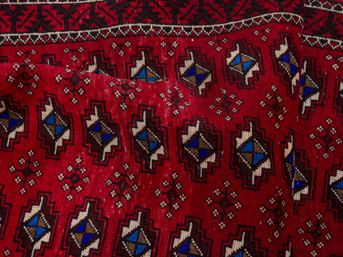 5440, Persian Baluch Runner Rug