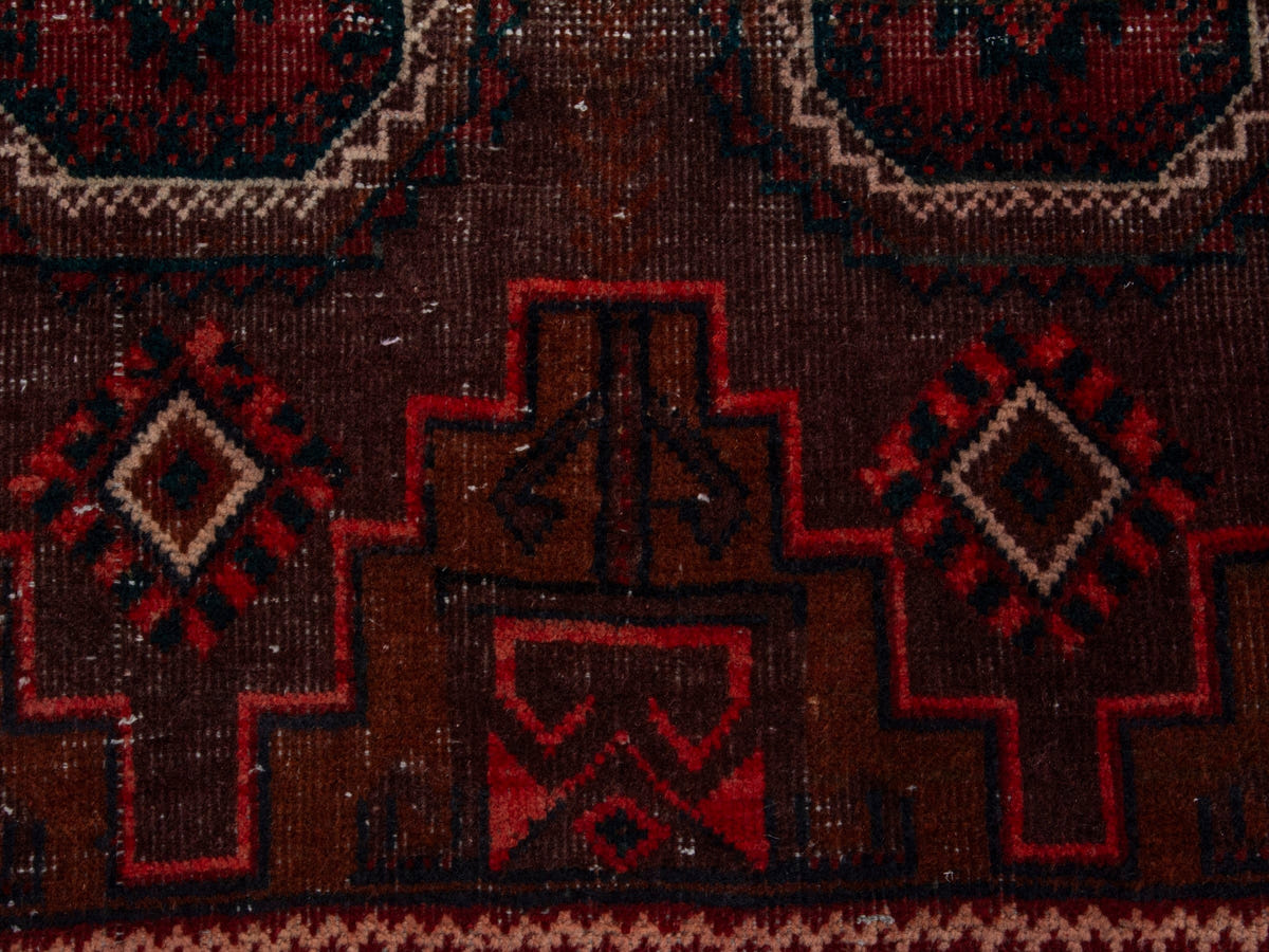 5443, Persian Baluch Runner Rug