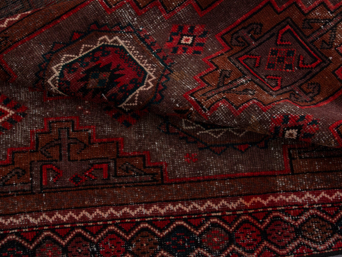 5443, Persian Baluch Runner Rug