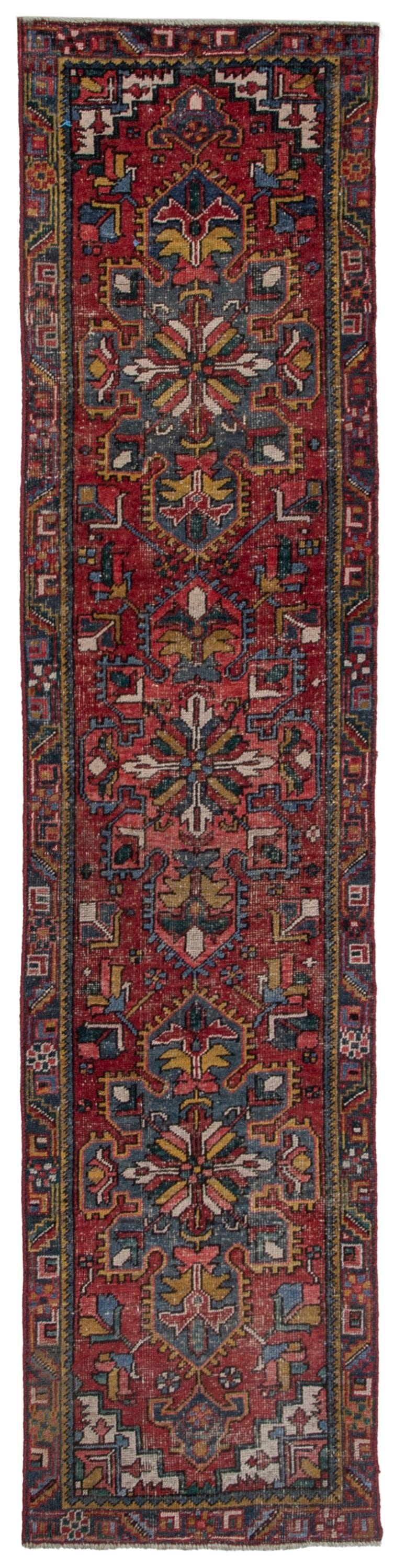 5444, Persian Gharajeh Runner Rug