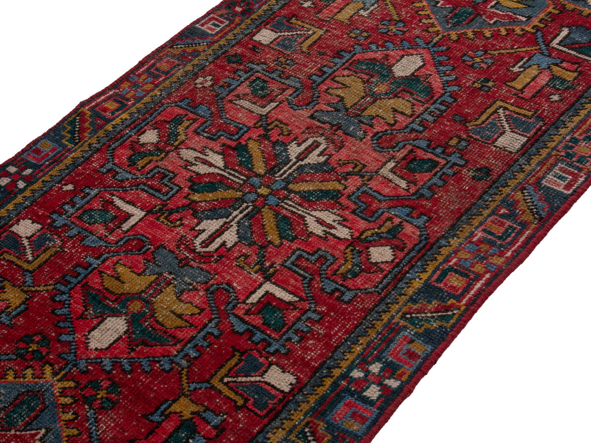 5444, Persian Gharajeh Runner Rug