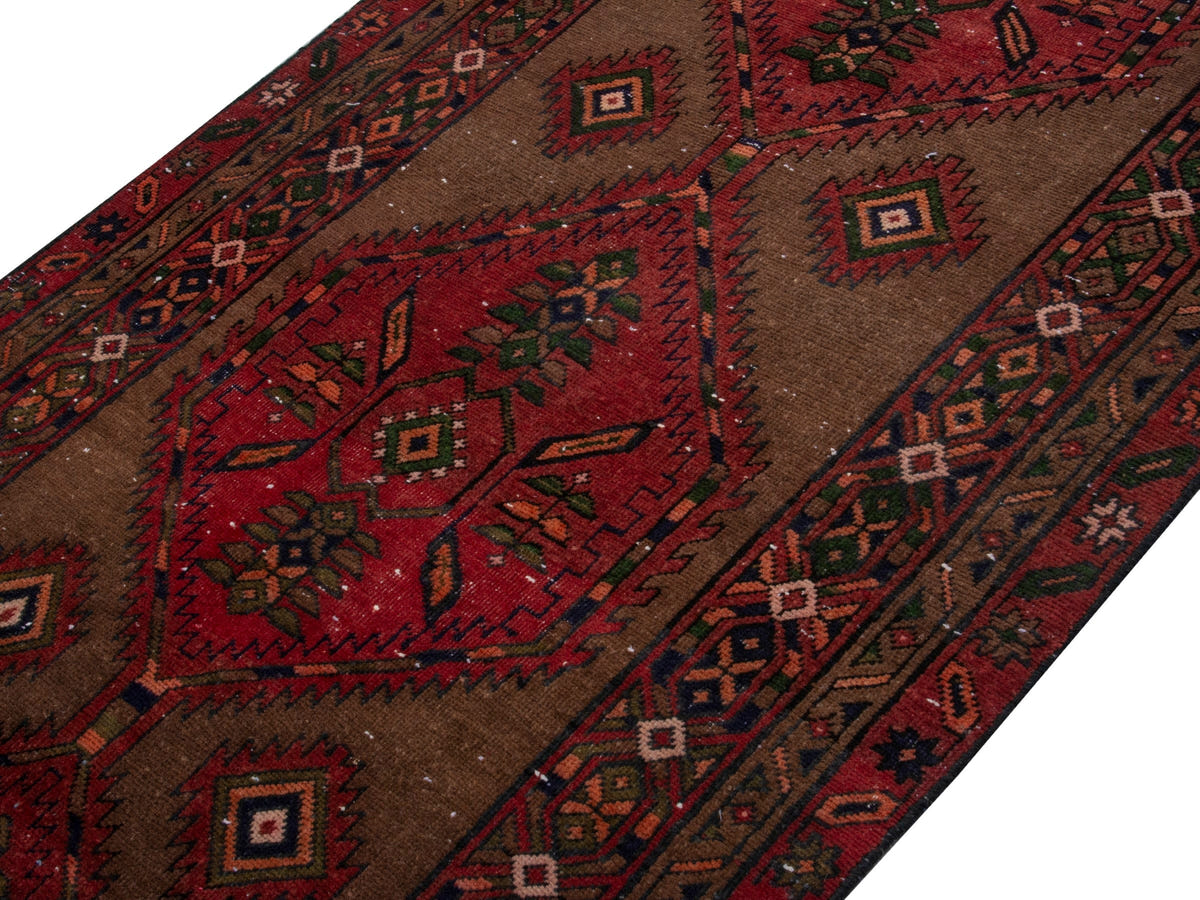 5445, Persian Azerbaijan Runner Rug