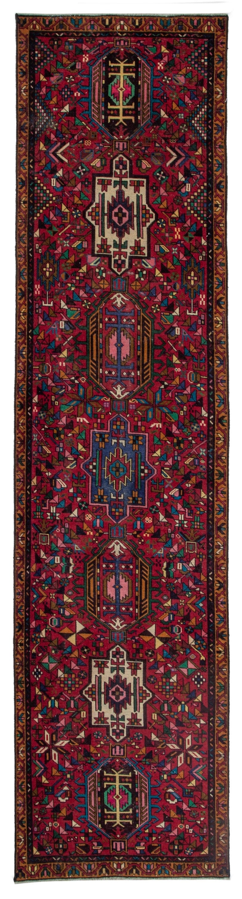 5446, Persian Goravan Runner Rug