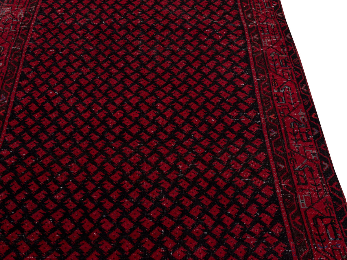 5447, Persian Botteh Runner Rug