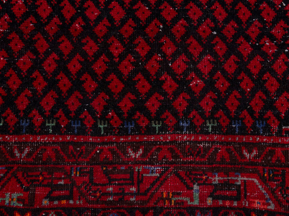 5447, Persian Botteh Runner Rug