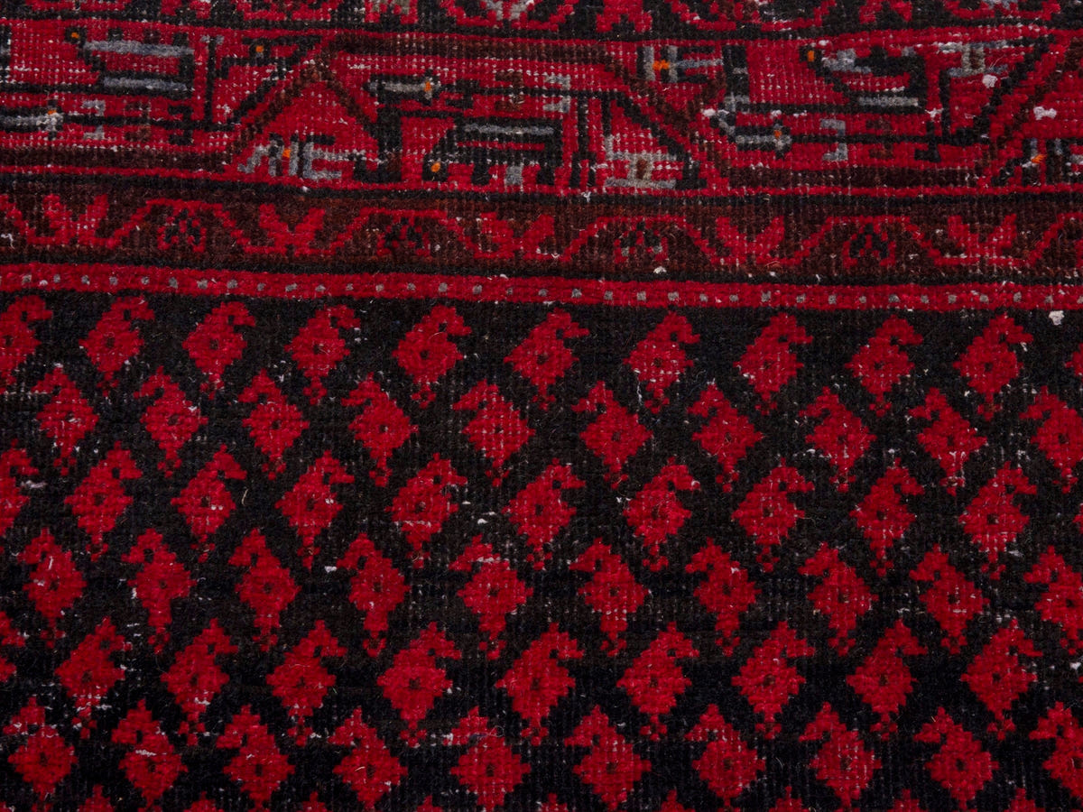 5447, Persian Botteh Runner Rug