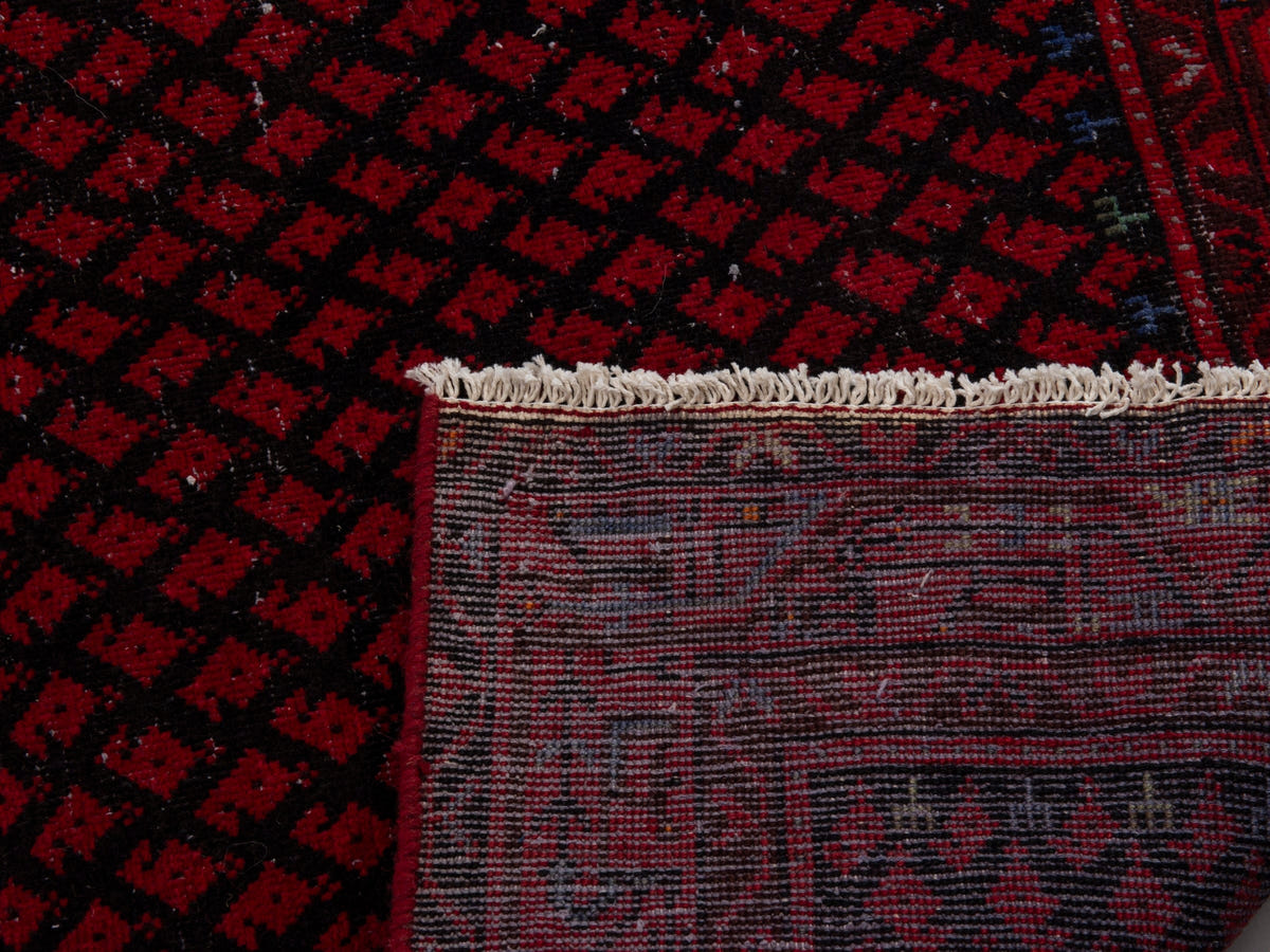 5447, Persian Botteh Runner Rug