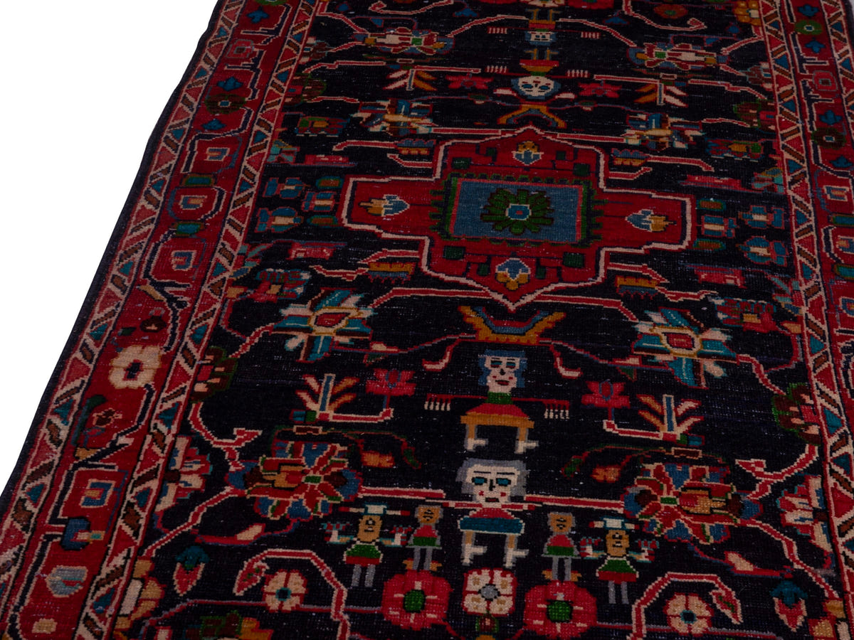5449, Persian Mahal Runner Rug