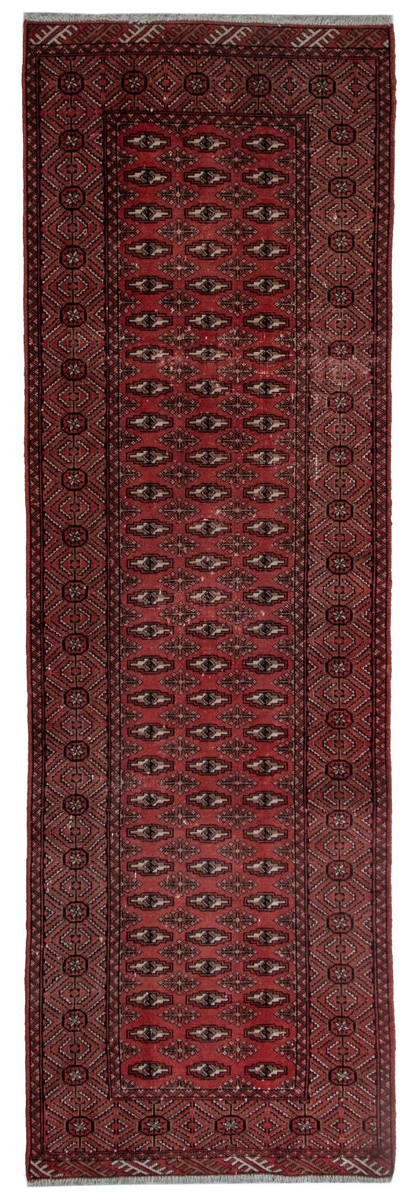 5450, Persian Torkaman Runner Rug