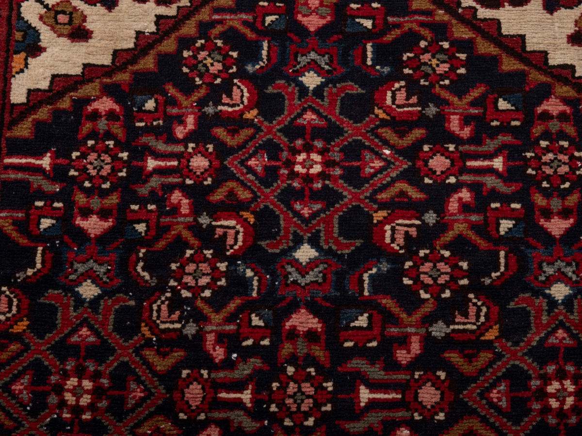 5453, Persian Hamadan Runner Rug