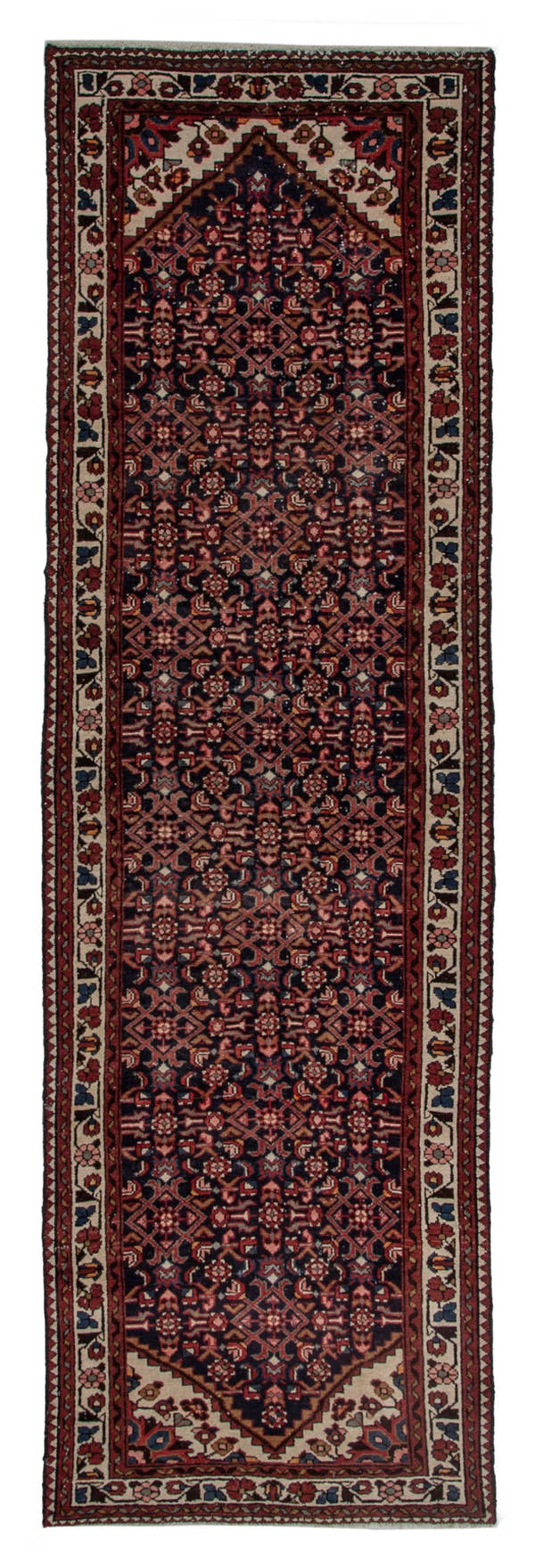 5453, Persian Hamadan Runner Rug