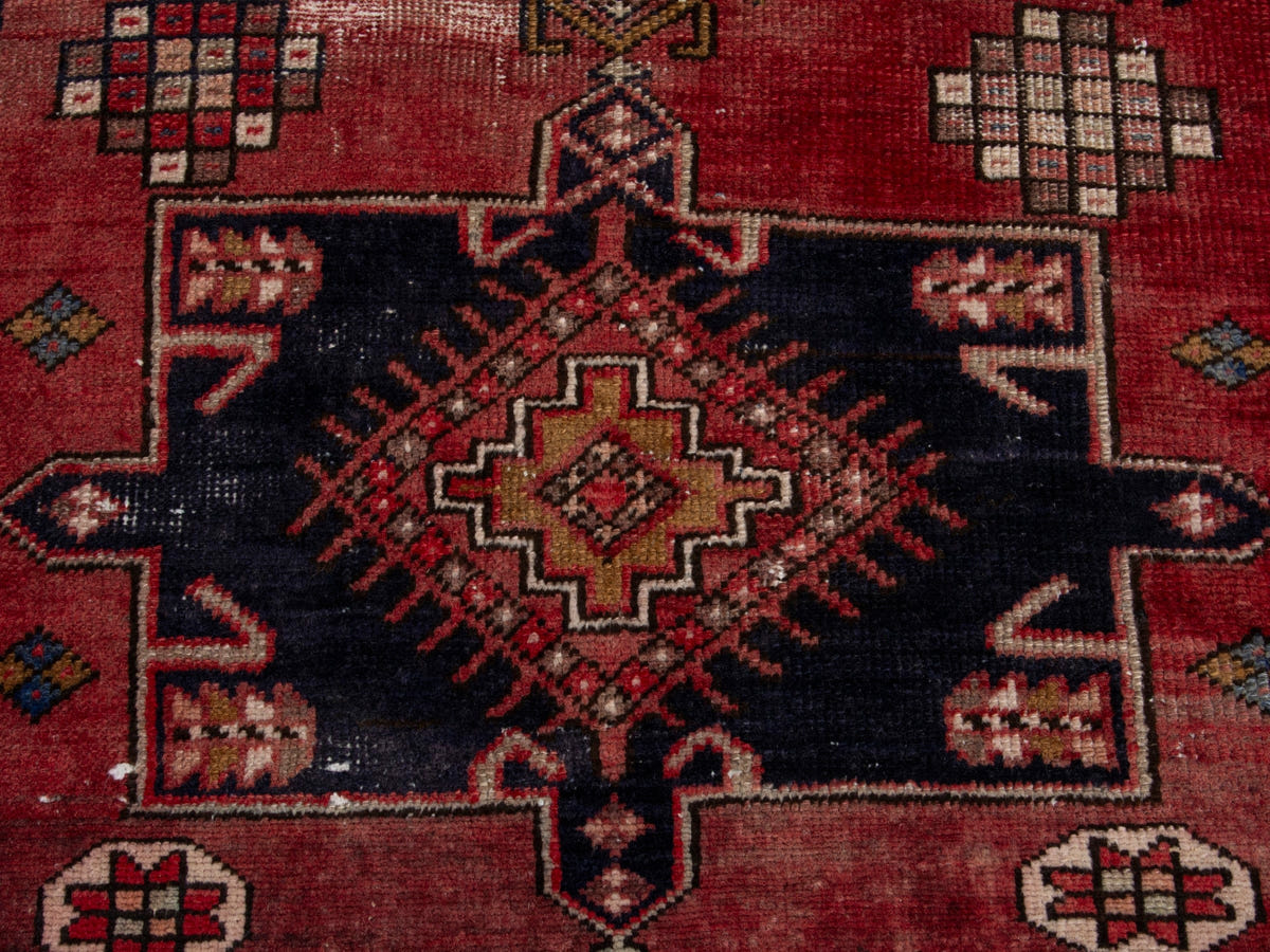 5458, Persian Gharajeh Runner Rug