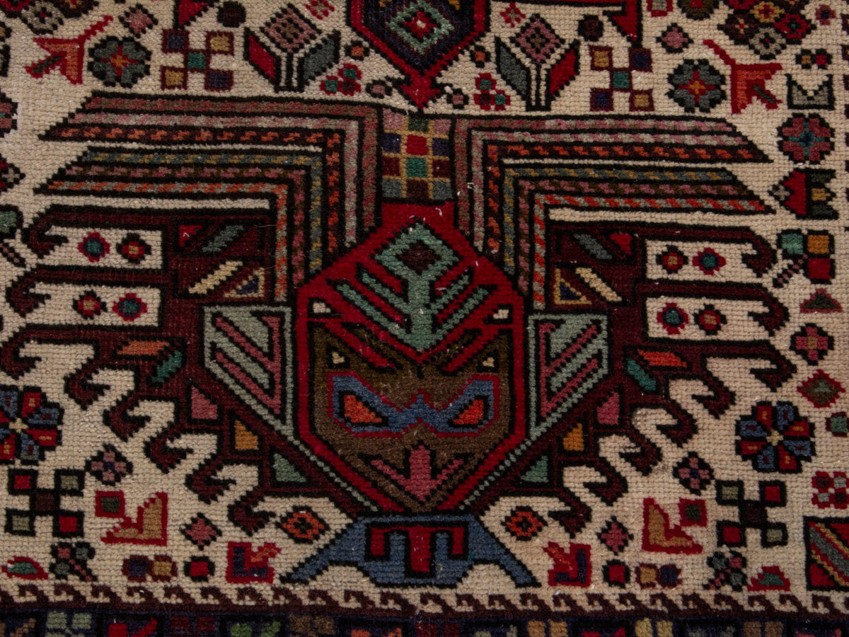 5461, Persian Gharajeh Runner Rug