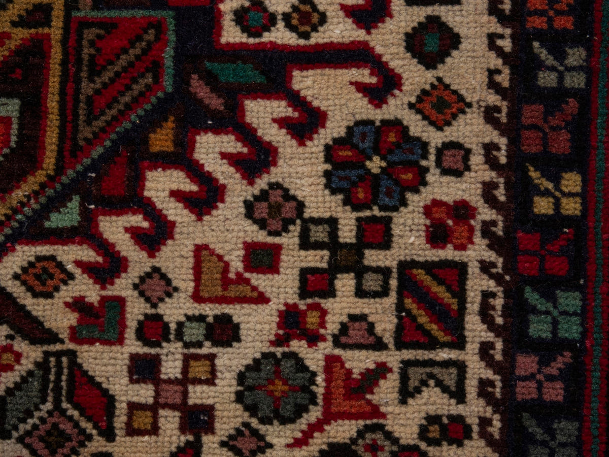 5461, Persian Gharajeh Runner Rug