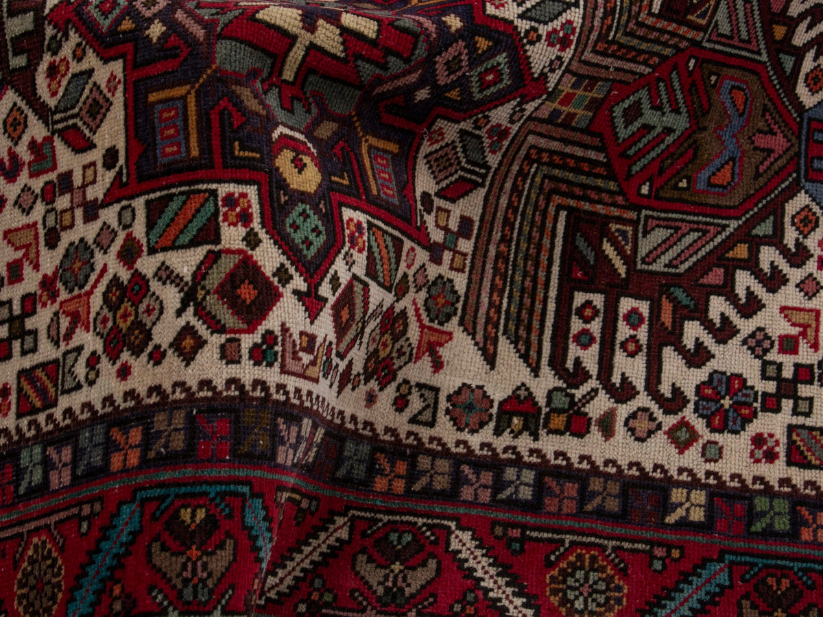 5461, Persian Gharajeh Runner Rug