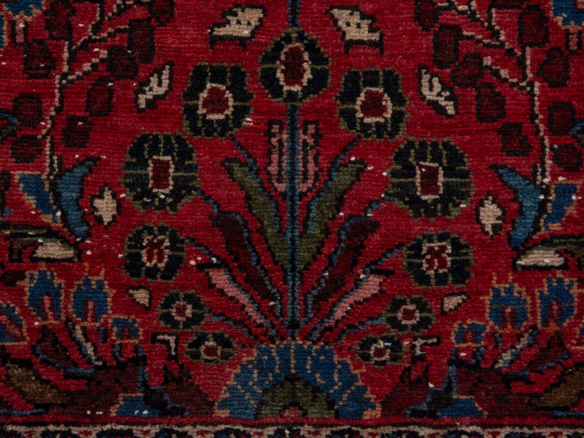 5465, Persian Hamadan Runner Rug