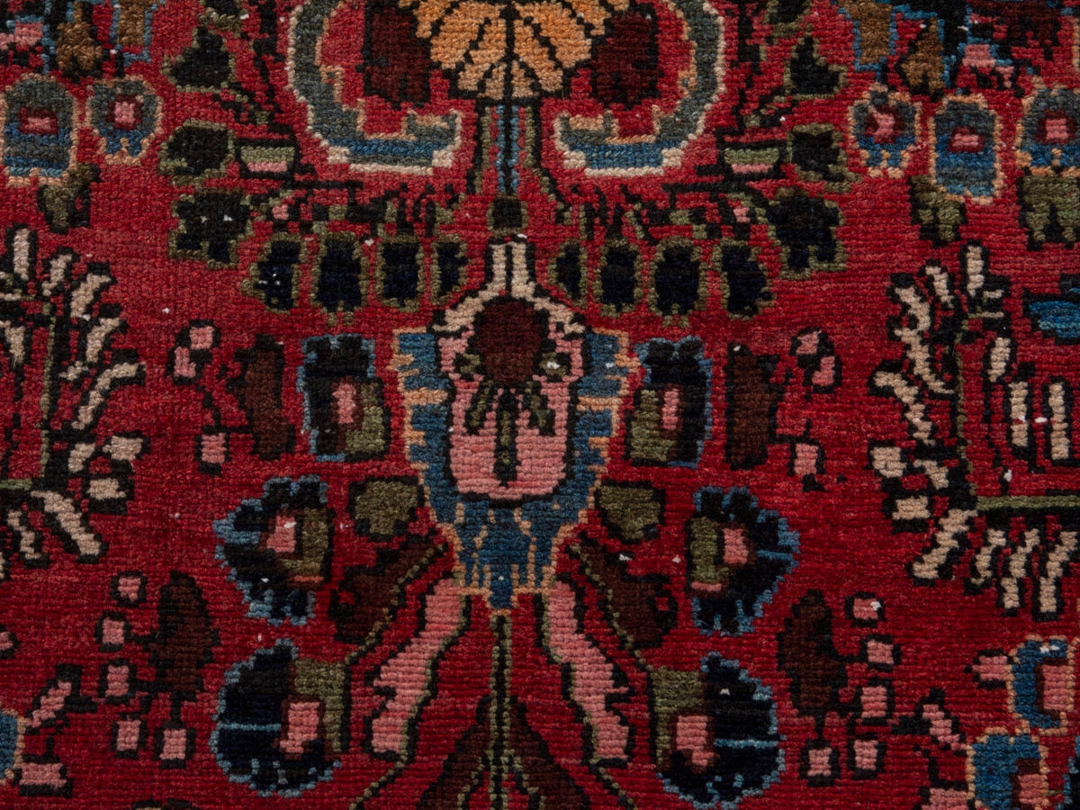 5465, Persian Hamadan Runner Rug