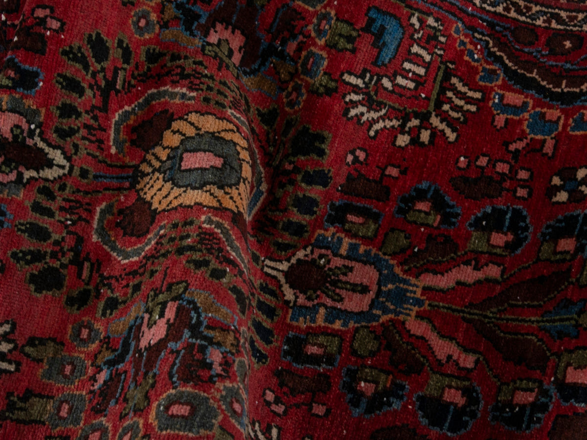 5465, Persian Hamadan Runner Rug
