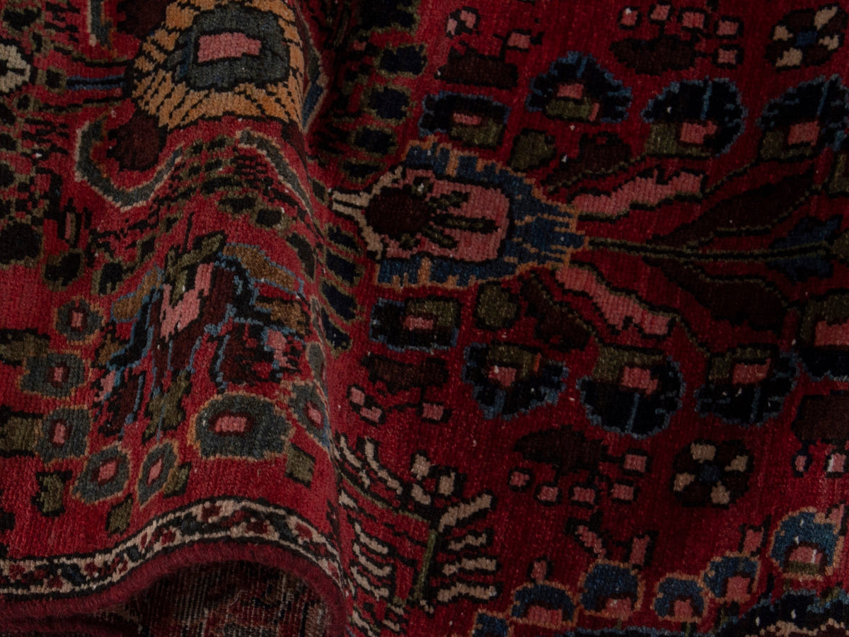5465, Persian Hamadan Runner Rug
