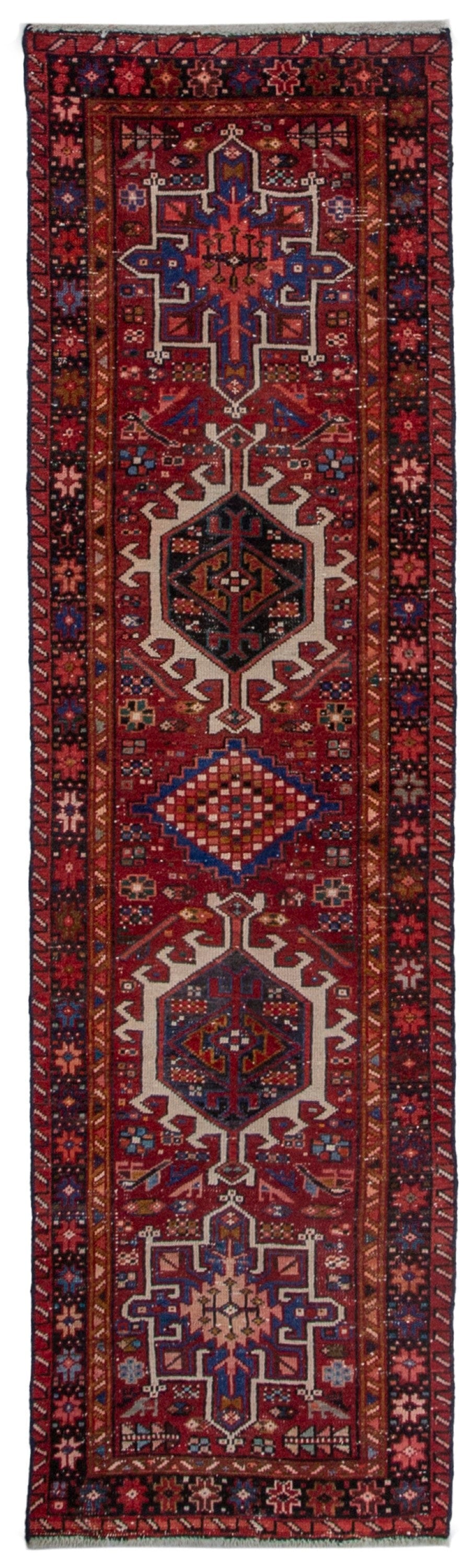 5466, Persian Gharajeh Runner Rug