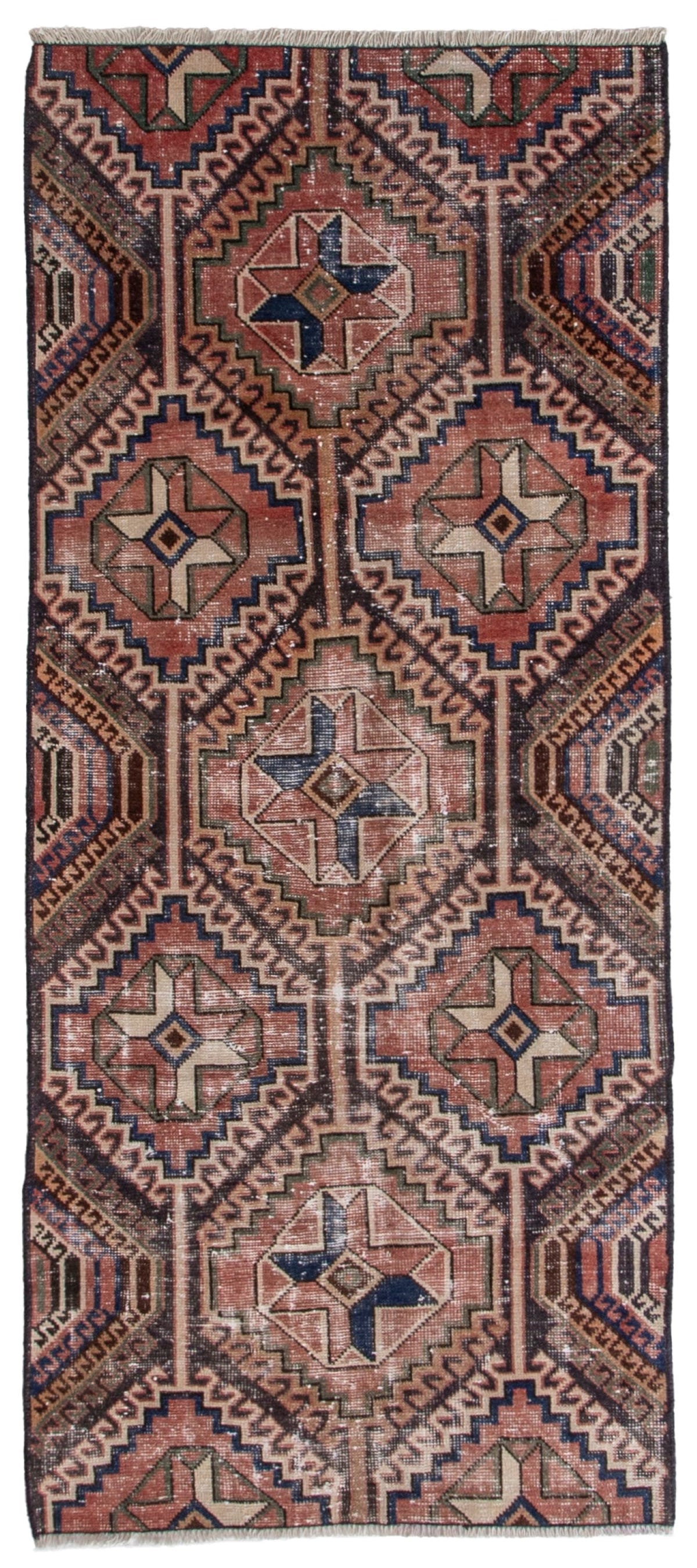 5484, Persian Shiraz Runner Rug