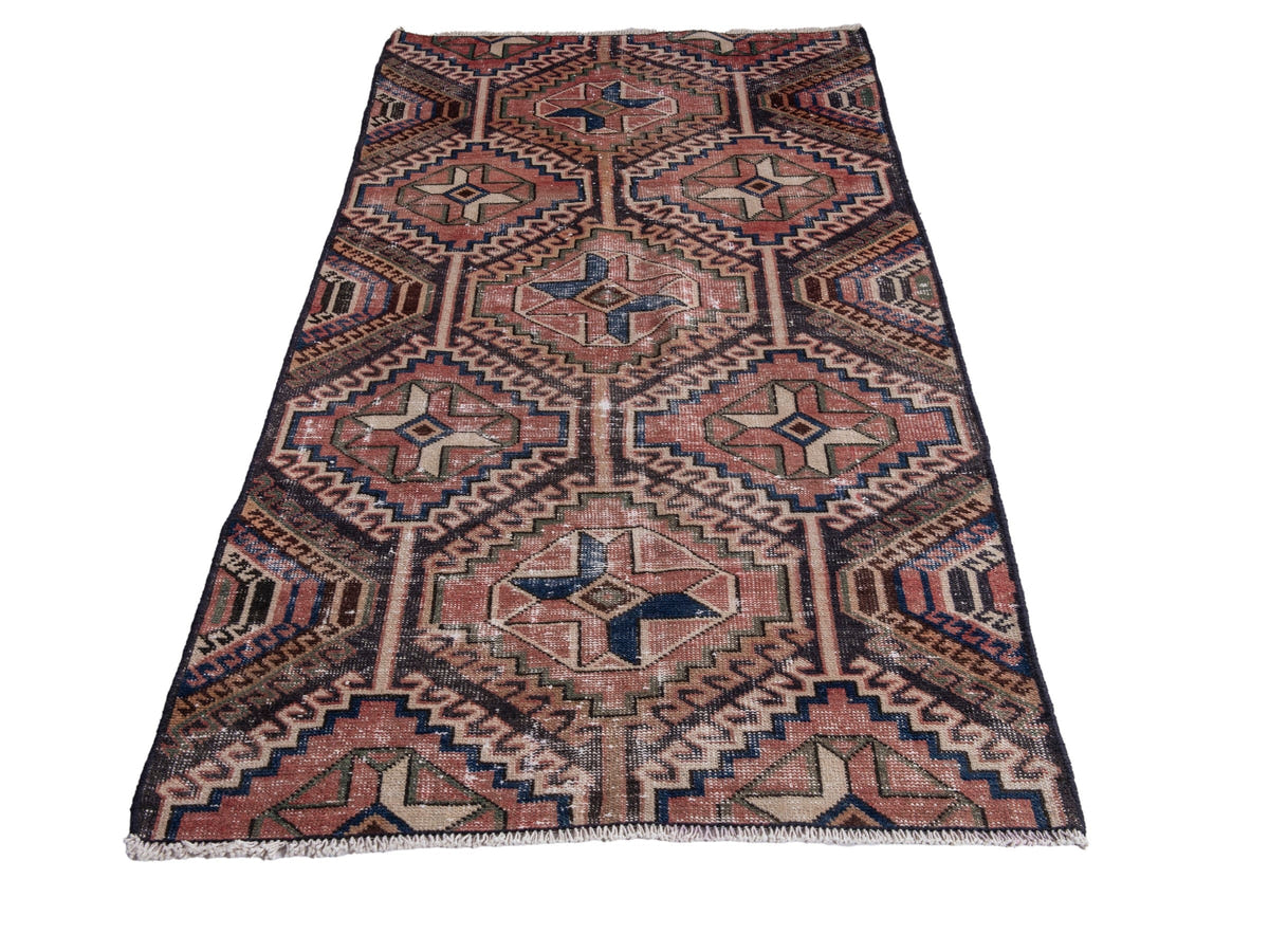 5484, Persian Shiraz Runner Rug