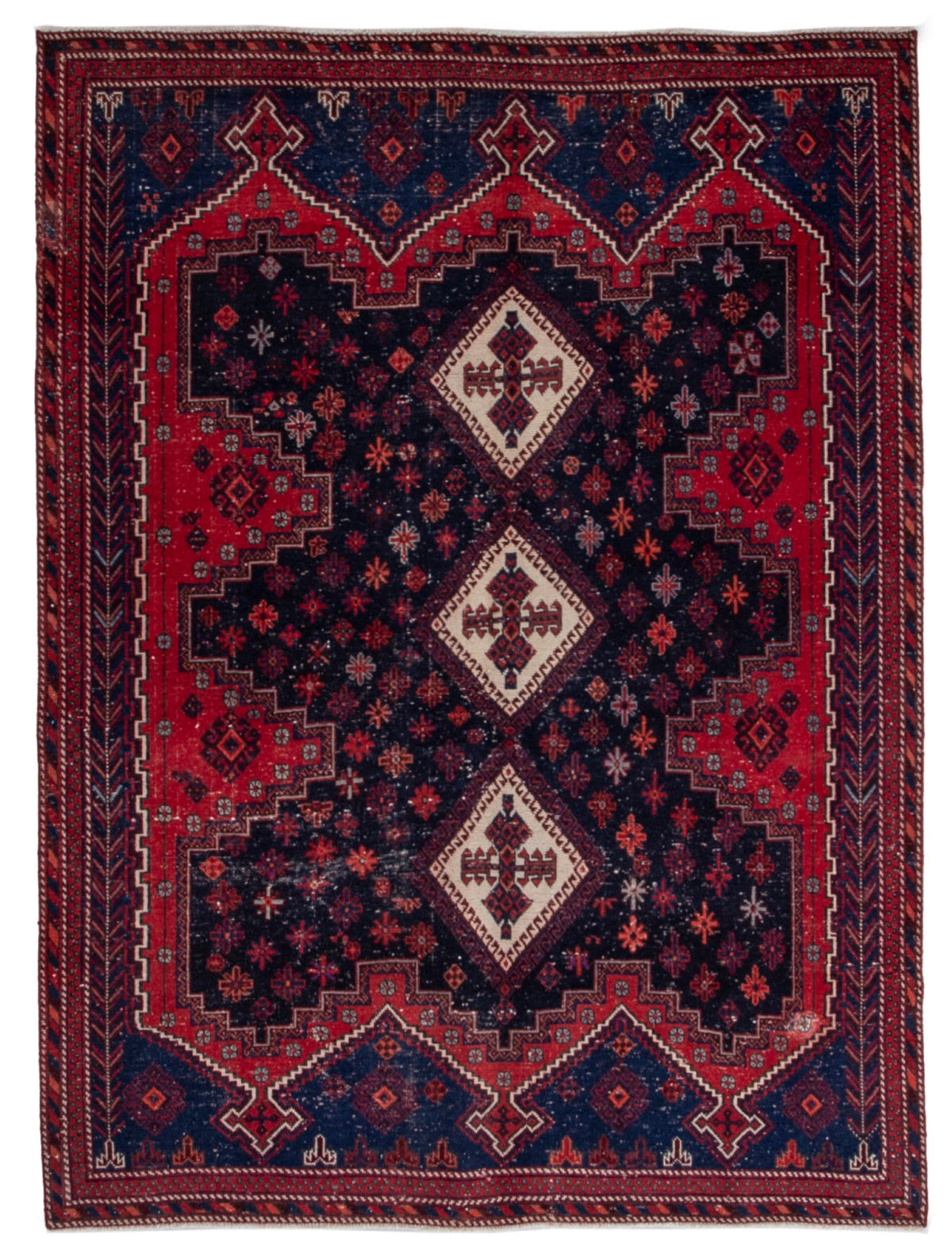 5487, Persian Sirjan Area Rug