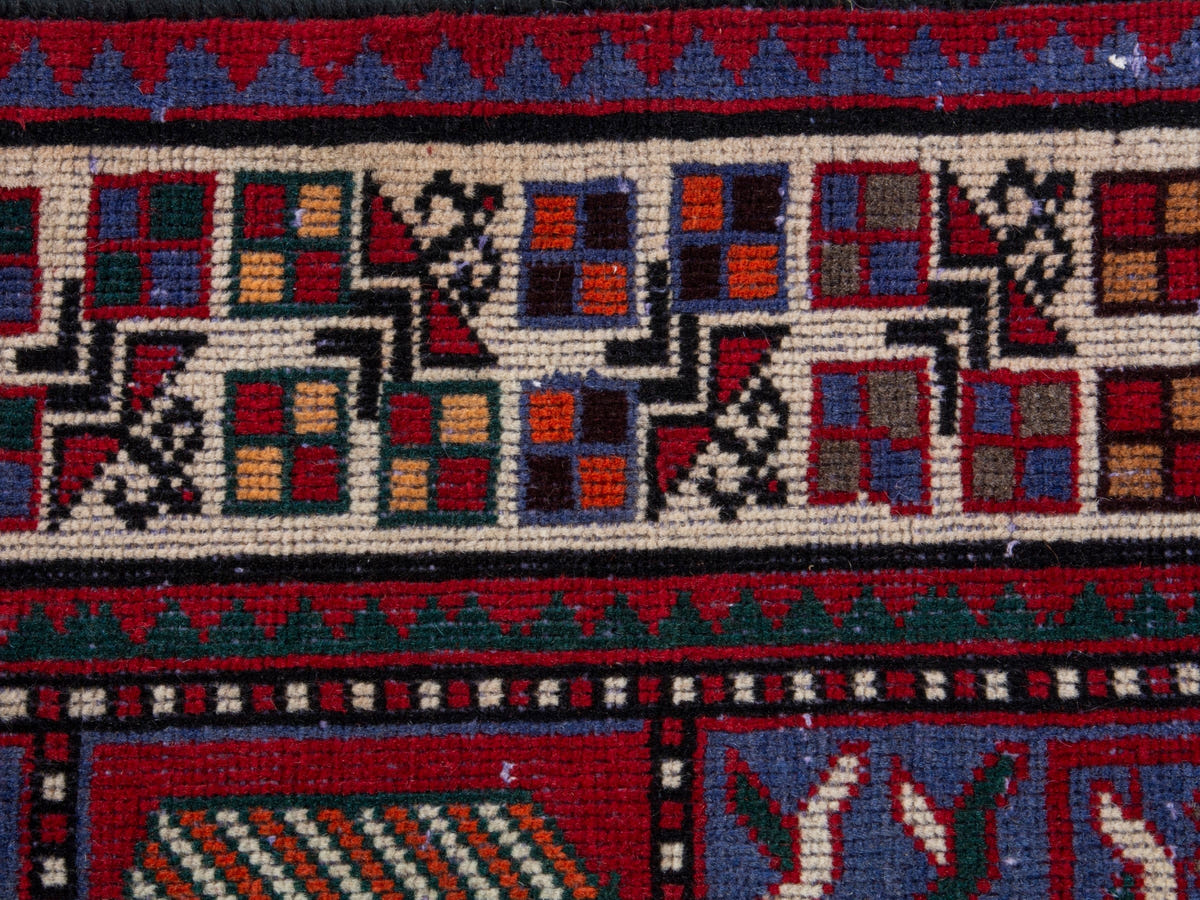 5491, Persian Bakhtiari Area Rug