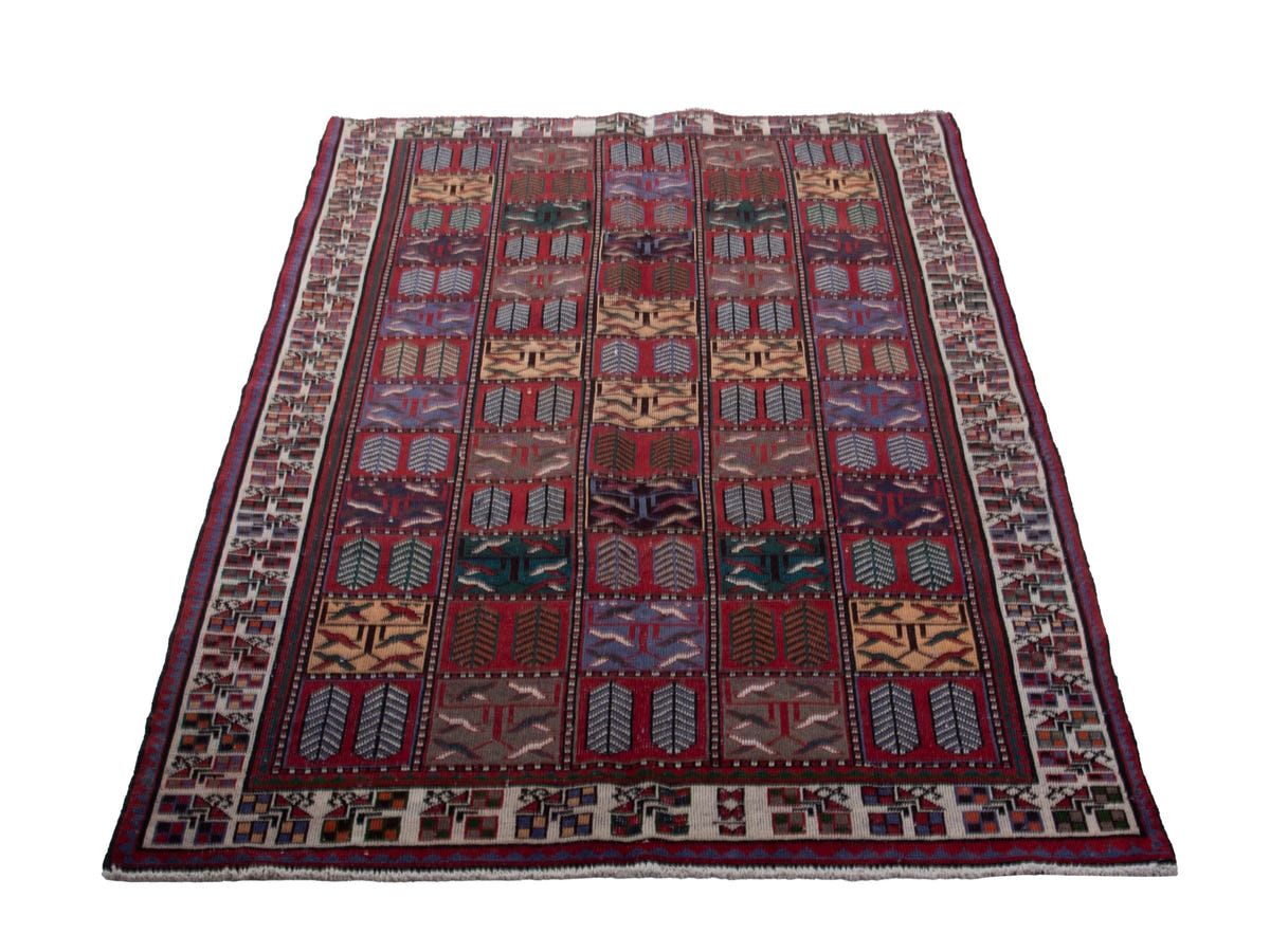 5491, Persian Bakhtiari Area Rug