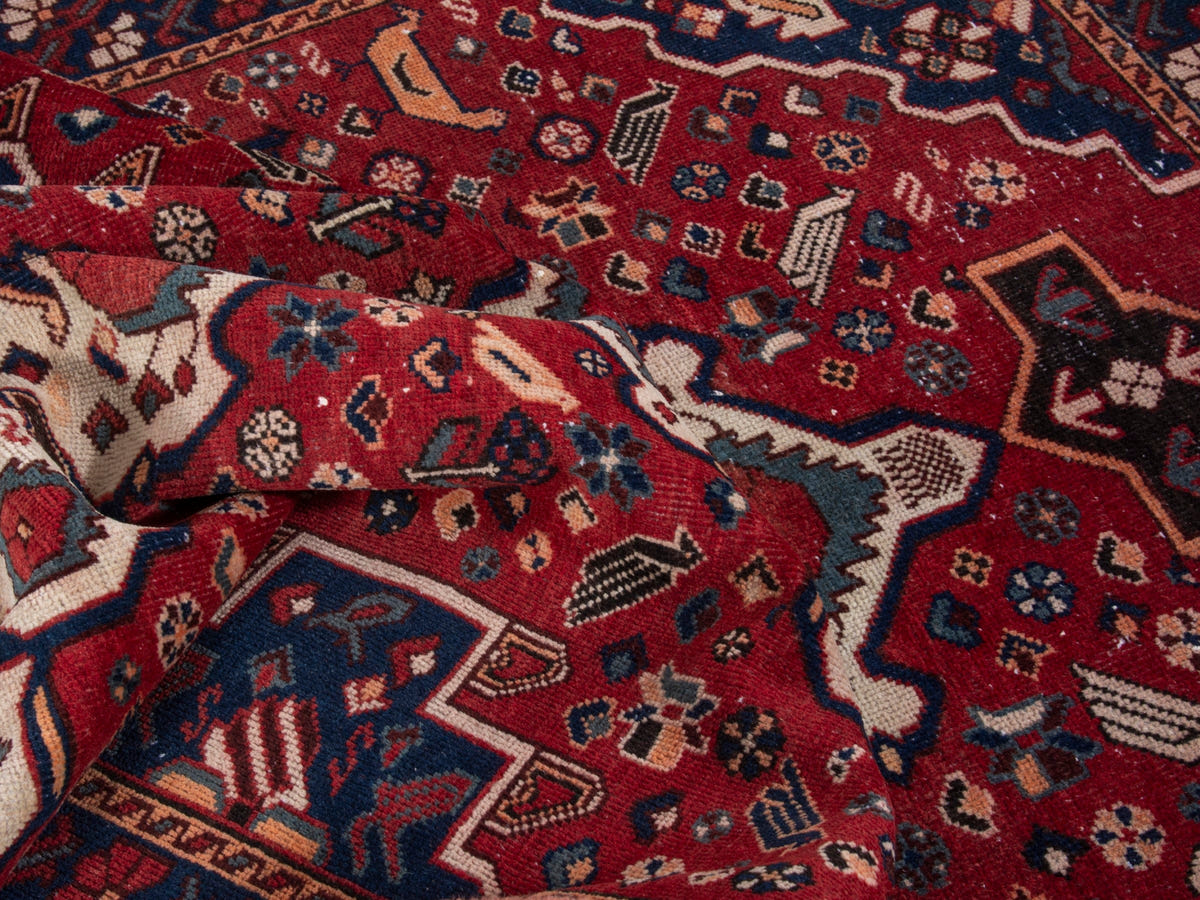 5499, Persian Bakhtiari Area Rug