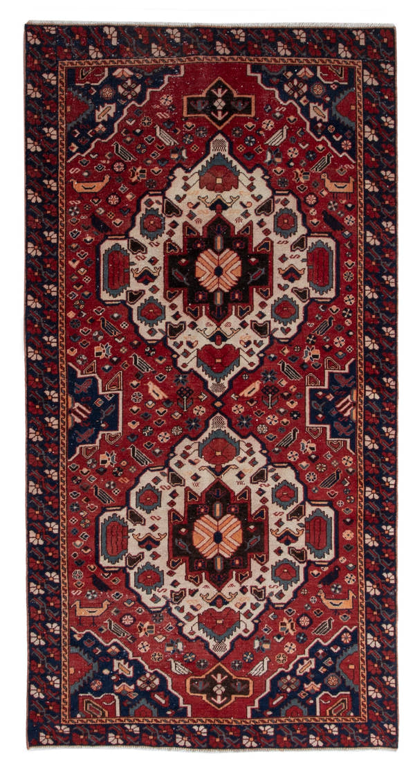 5499, Persian Bakhtiari Area Rug