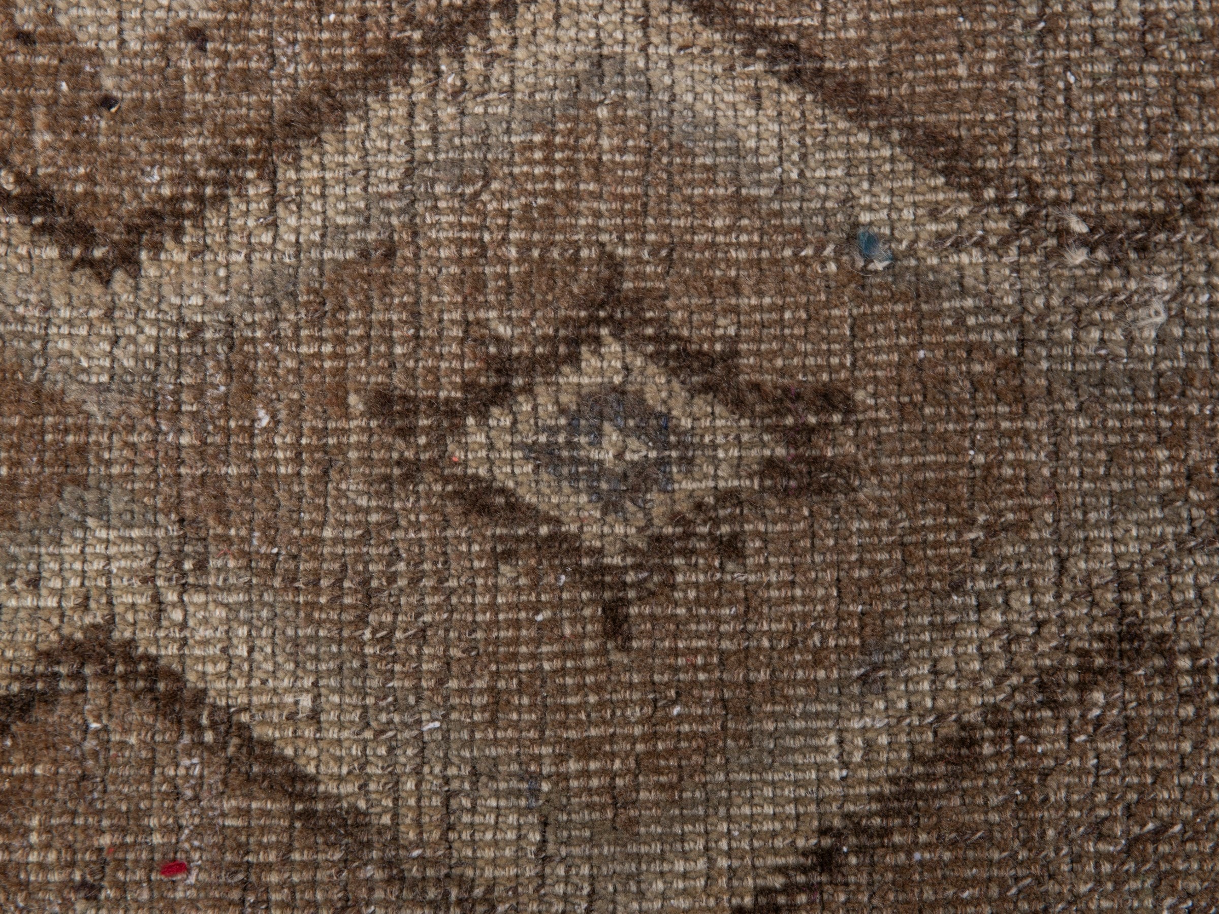 Persian Shiraz accent rug in taupe and greige, view 13 of 17