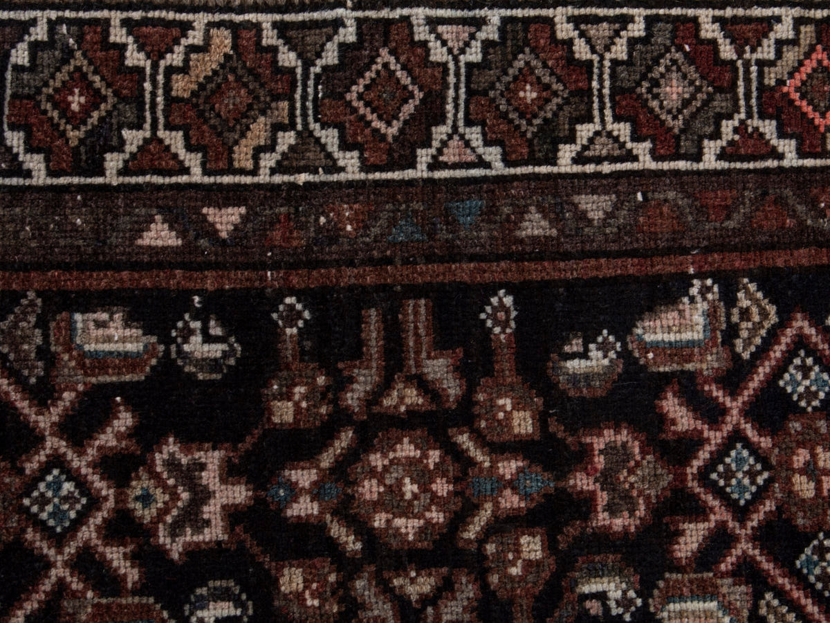 5514, Persian Hamadan Runner Rug