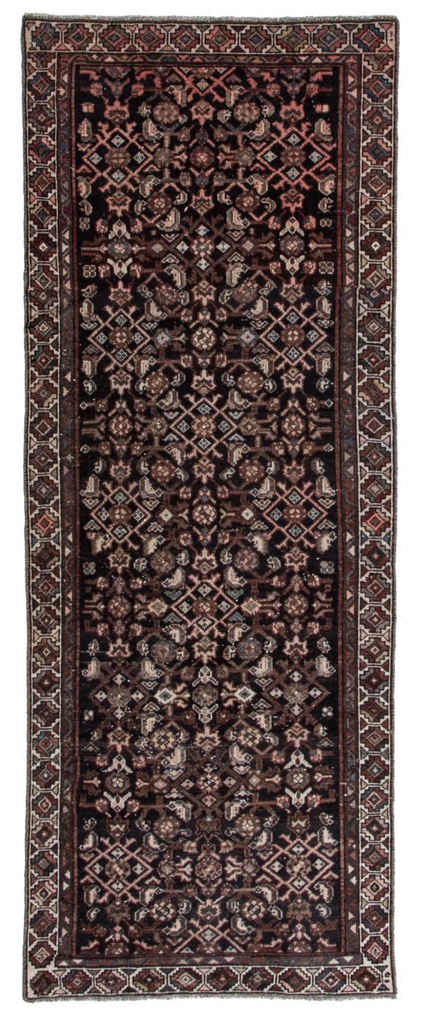 5514, Persian Hamadan Runner Rug