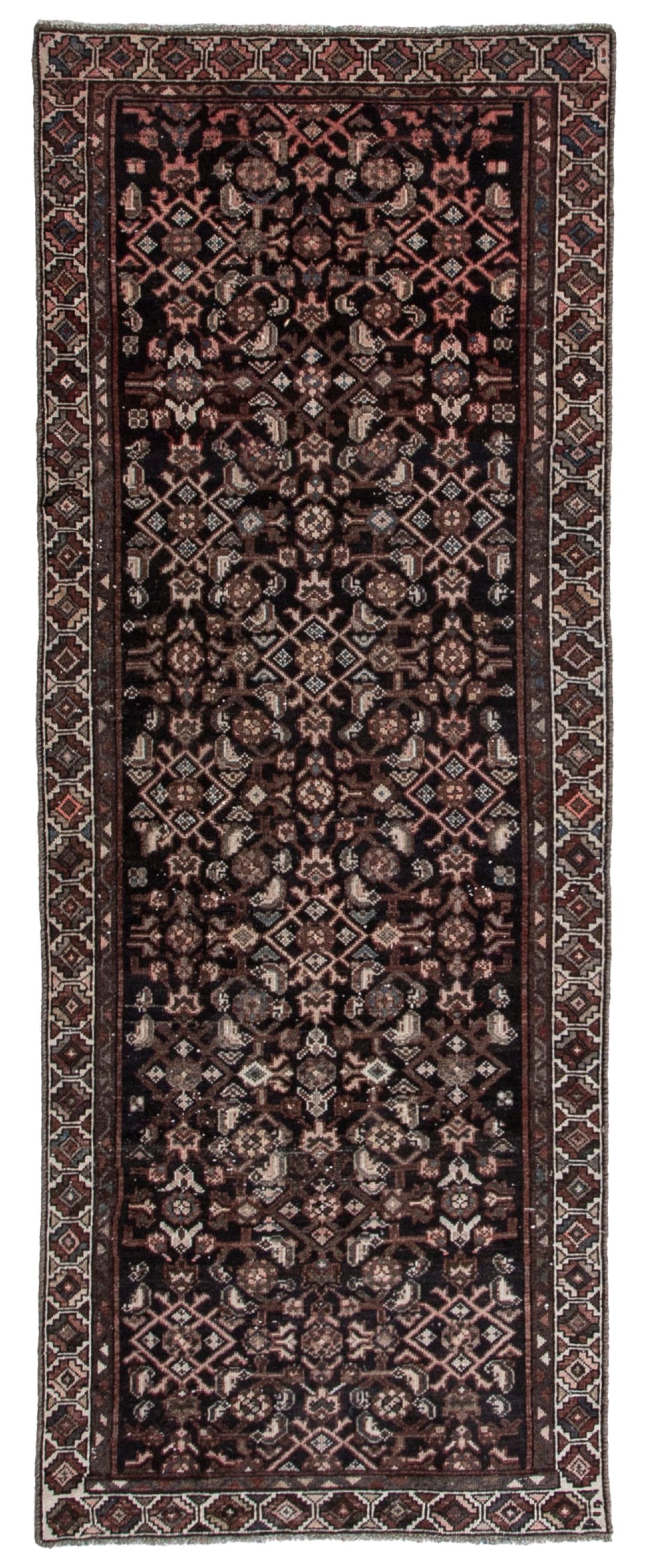 5514, Persian Hamadan Runner Rug