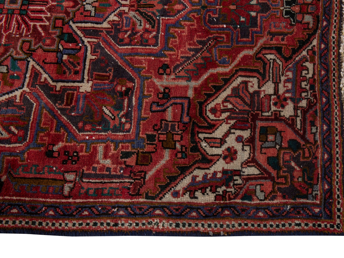 5516, Persian Heriz Area Rug