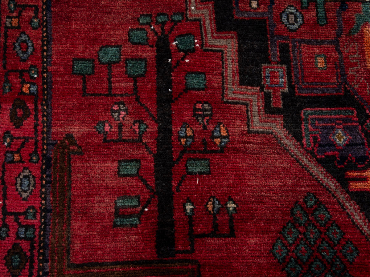 5532, Persian Songhor Runner Rug