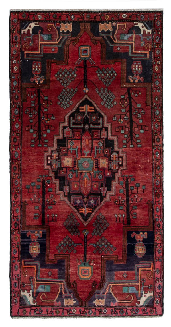 5532, Persian Songhor Runner Rug