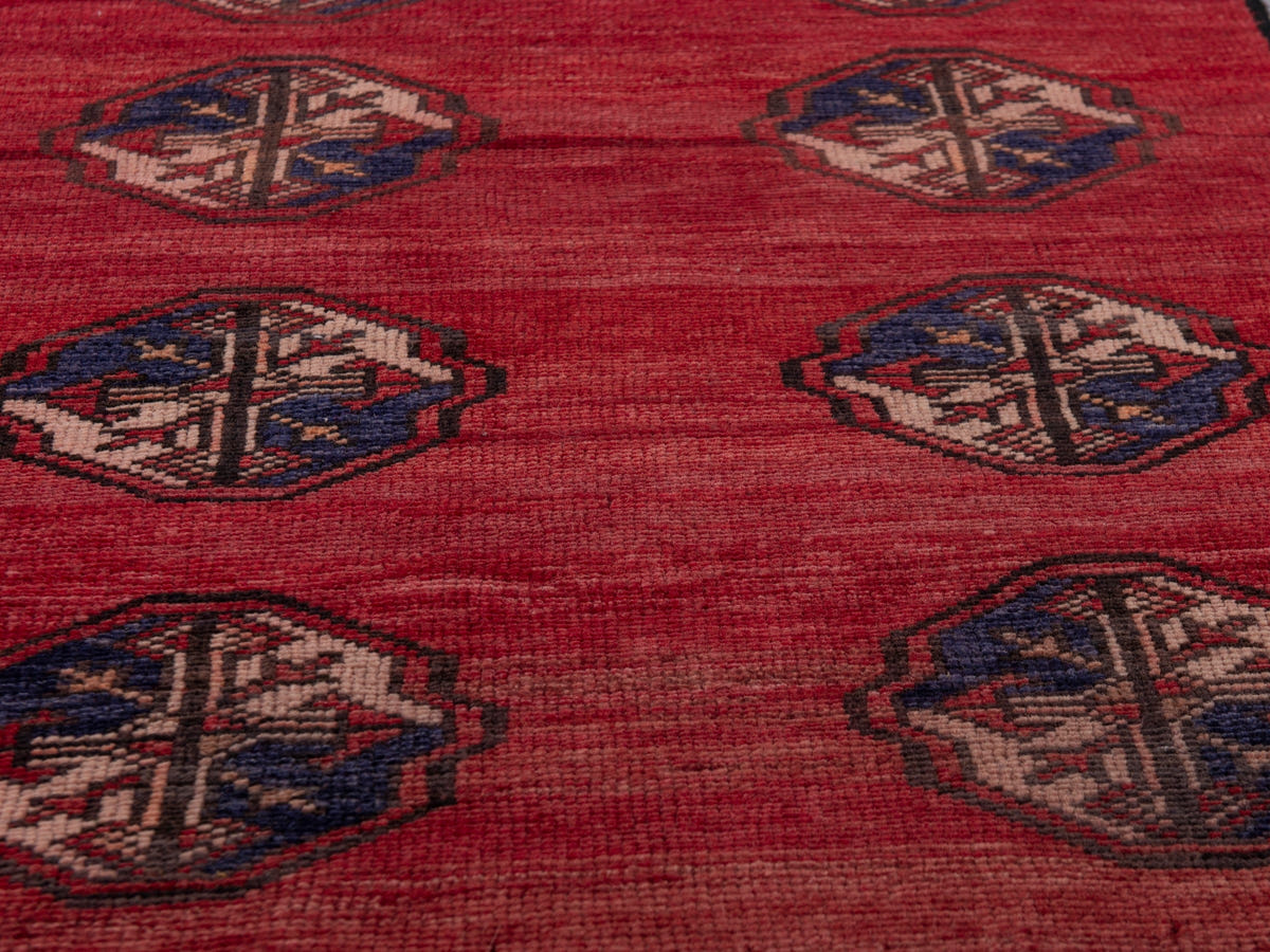 5539, Persian Torkaman Runner Rug